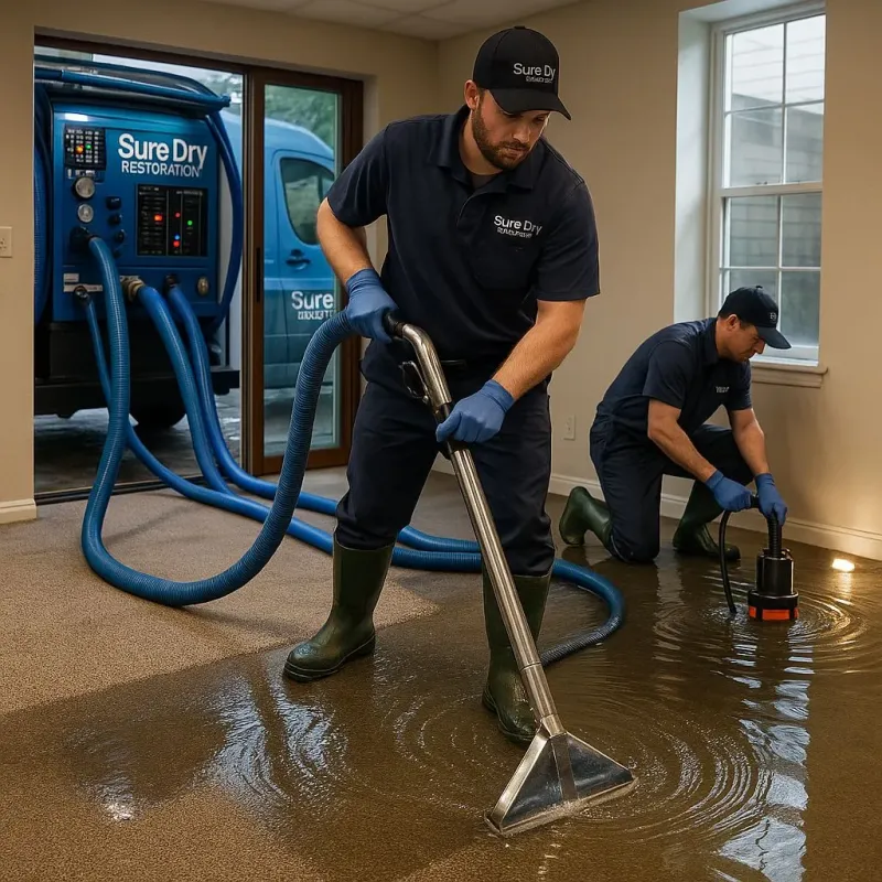 Water Extraction and Removal process in Harlem Heights, FL